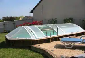 Dôme de piscine hors sol