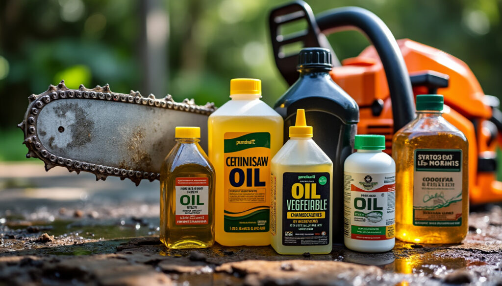 découvrez quelles huiles utiliser pour lubrifier efficacement la chaîne de votre tronçonneuse et explorez des alternatives efficaces pour prolonger sa performance et sa durabilité.