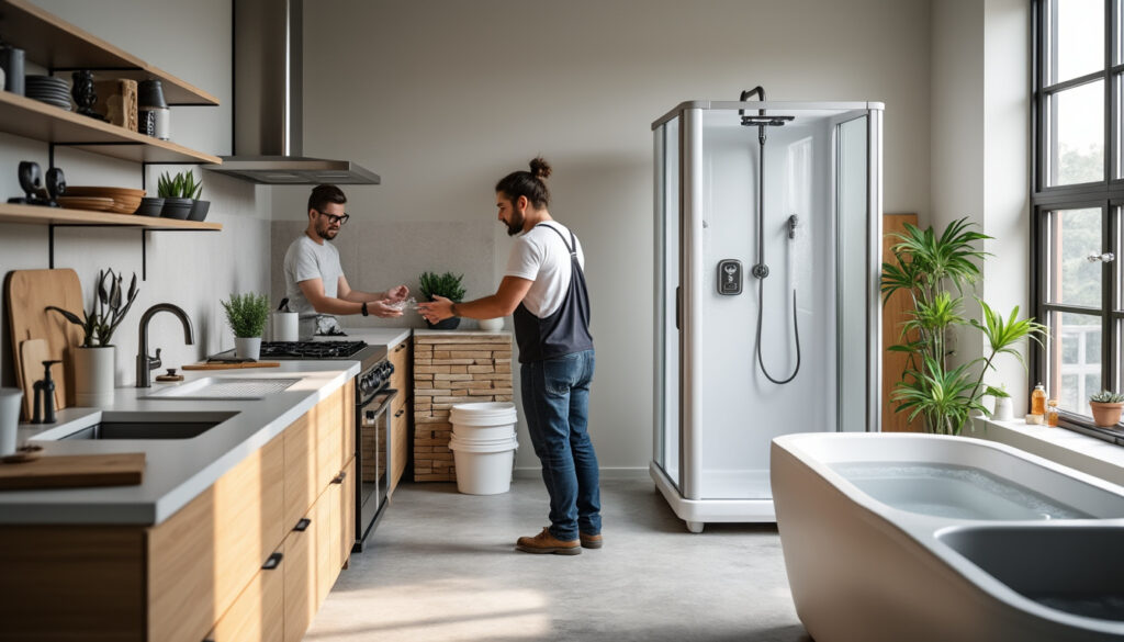 découvrez des solutions pratiques pour vous laver facilement pendant les travaux de votre salle de bain et maintenir votre hygiène au quotidien sans tracas.