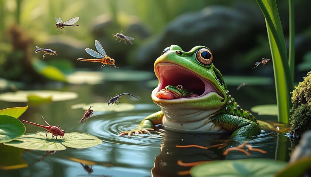 découvrez ce que mange une grenouille dans un bassin, ses aliments préférés et ses habitudes alimentaires pour mieux comprendre cet amphibien fascinant.
