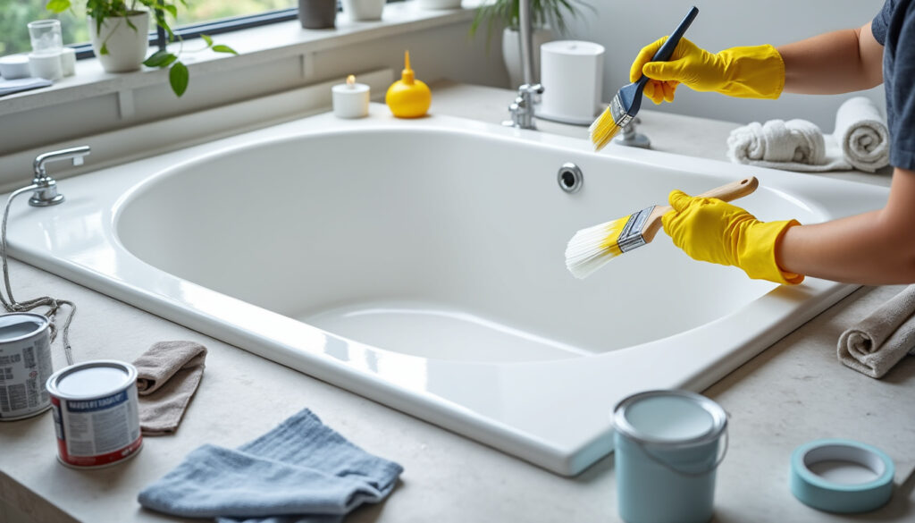 découvrez nos conseils pratiques pour repeindre votre baignoire facilement, avec les erreurs à éviter pour un résultat durable et impeccable.