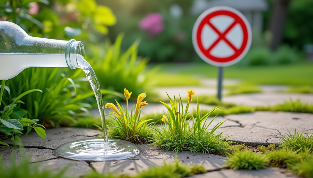 découvrez pourquoi le vinaigre blanc désherbant est interdit, les réglementations en vigueur et les alternatives pour un désherbage écologique et efficace.