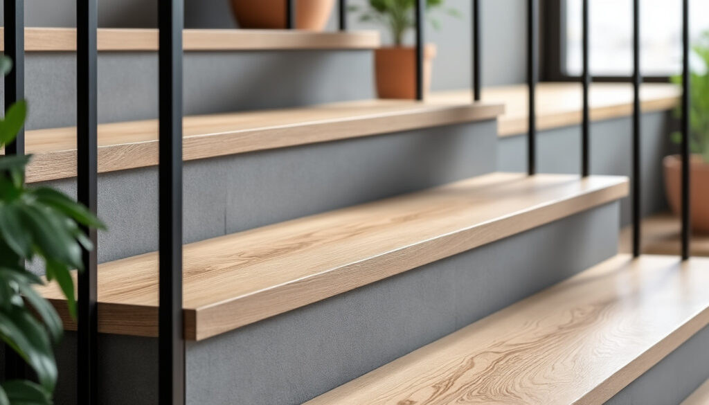 découvrez nos solutions simples et esthétiques pour l'habillage de votre escalier en béton, alliant durabilité et design pour sublimer votre intérieur.