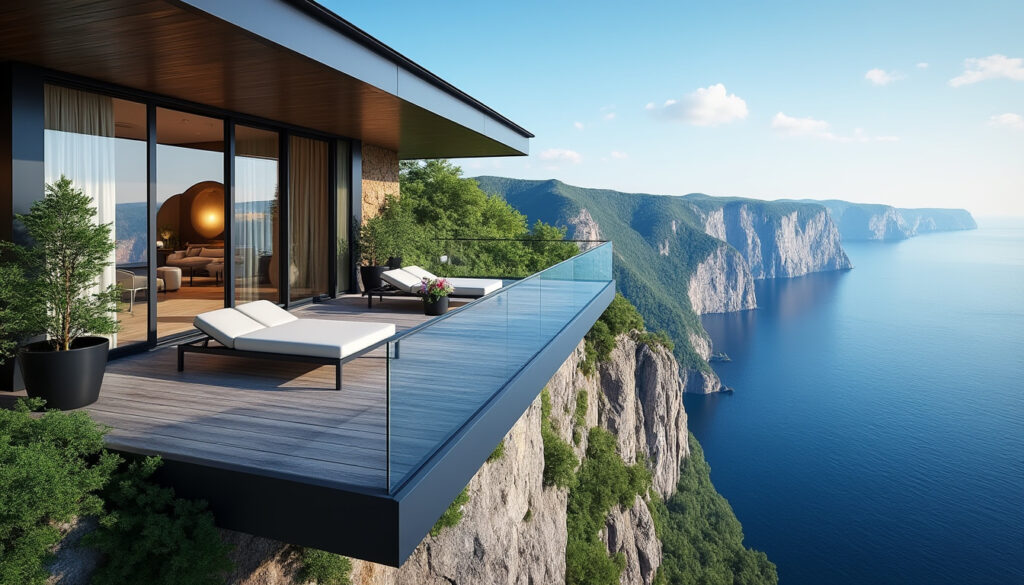découvrez les règles essentielles à respecter pour aménager une terrasse en surplomb avec une vue plongeante en toute sécurité et conformité.