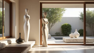 découvrez notre sélection de statues décoratives design pour sublimer vos espaces intérieurs et extérieurs avec élégance et originalité.